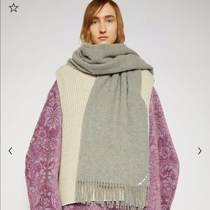 Acne Studios Oversized Wool Scarf